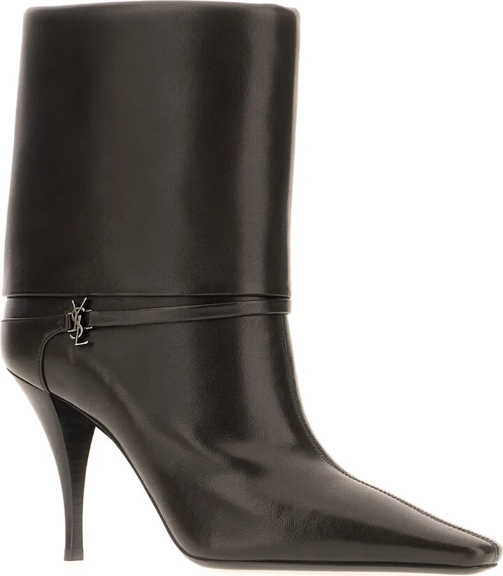 Dark Brown Nappa Leather Ankle Boots - Image 2