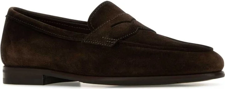 Dark Brown Suede Carlos Loafers - Image 2
