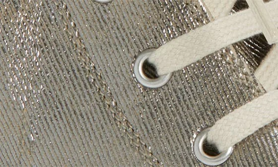 Darkshadow Foiled Denim High Top Sneaker - Image 7