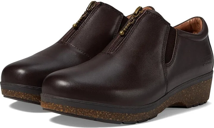 Darla 09 Flat Women's 10-10.5 Espresso Leather Casual Shoes RHS3563