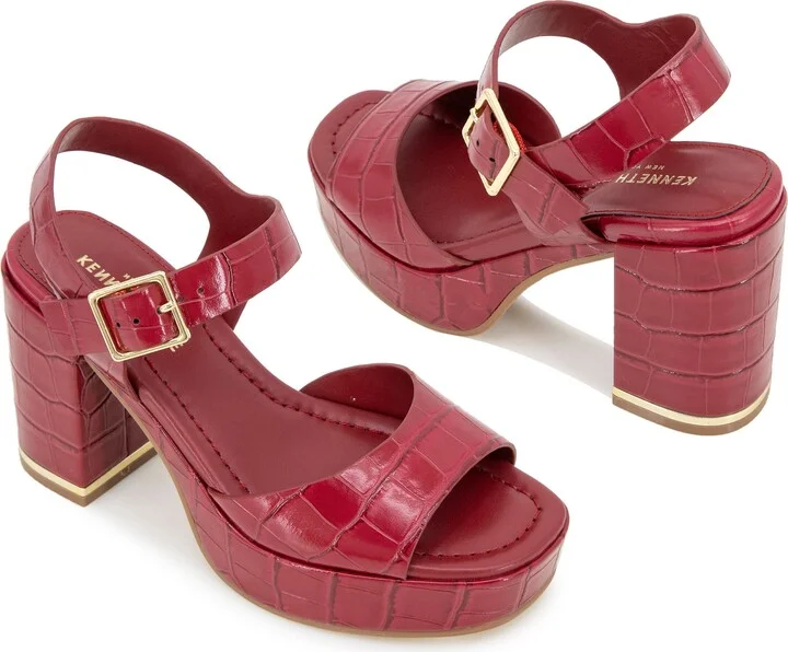 Darla Ankle Strap Platform Sandal - Image 8