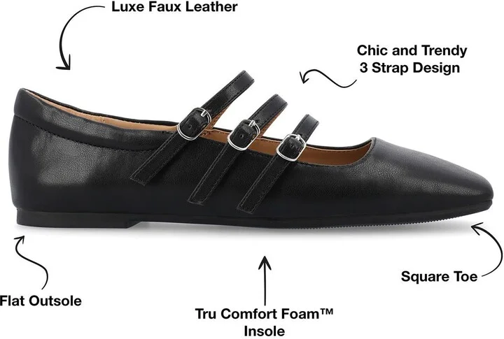 Darlin Multi Strap Mary Jane Flat - Image 7