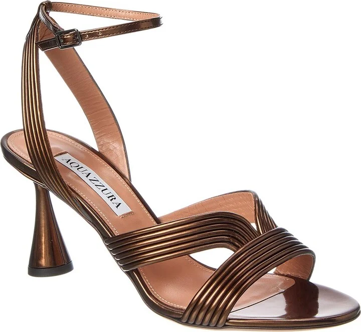 Darly 75 Metallic Leather Sandal