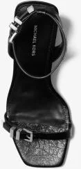 Darrington Crackled Leather Sandal - Image 9