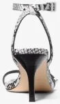 Darrington Snake Embossed Leather Sandal - Image 3