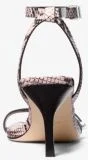 Darrington Snake Embossed Leather Sandal - Image 9