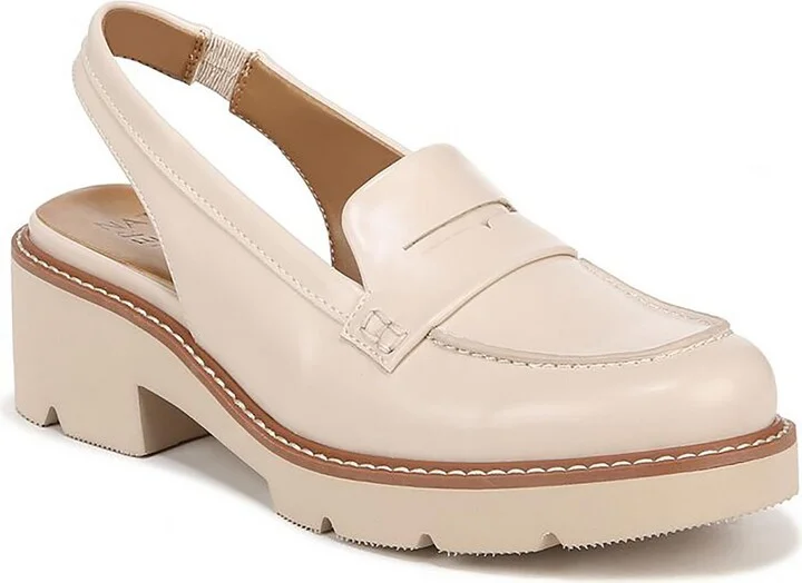 Darry Slingback Womens Patent Slingback Loafers