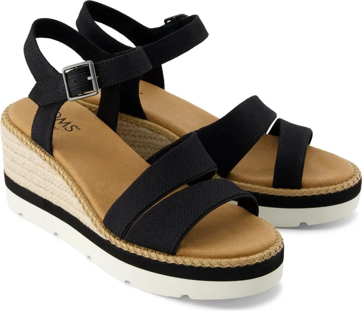 Darya Wedge Platform Sandal Heavy Canvas - Image 3