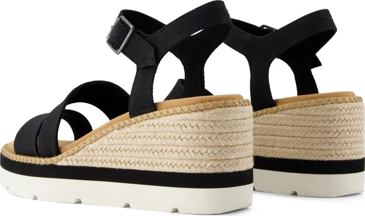 Darya Wedge Platform Sandal Heavy Canvas - Image 4