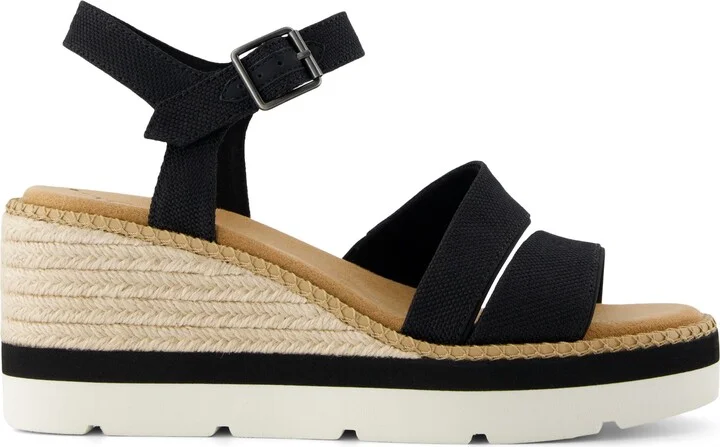 Darya Wedge Platform Sandal Heavy Canvas