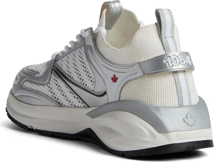 Dash panelled mesh sneakers - Image 3
