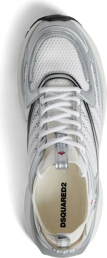 Dash panelled mesh sneakers - Image 4