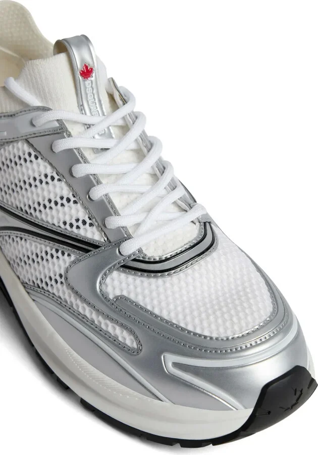 Dash panelled mesh sneakers - Image 5