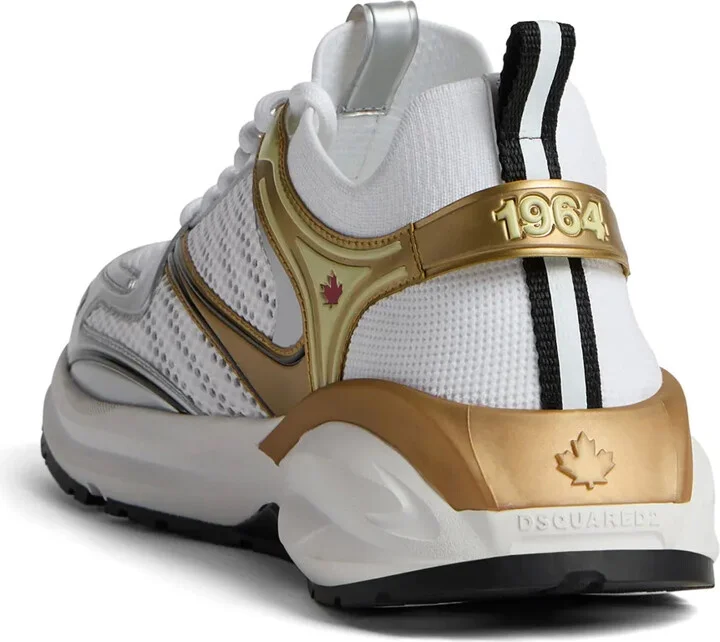 Dash panelled mesh sneakers - Image 3