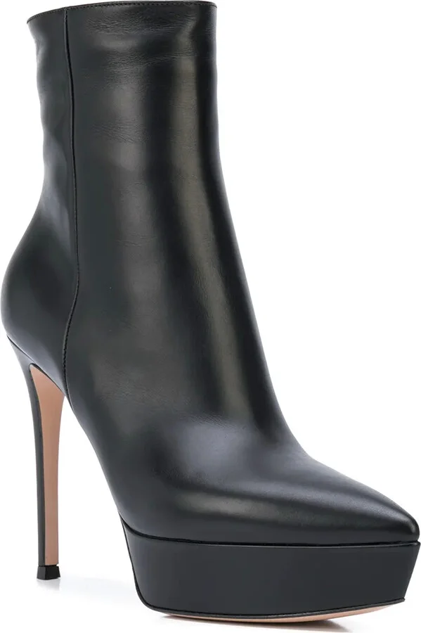 Dasha 115mm platform booties - Image 2