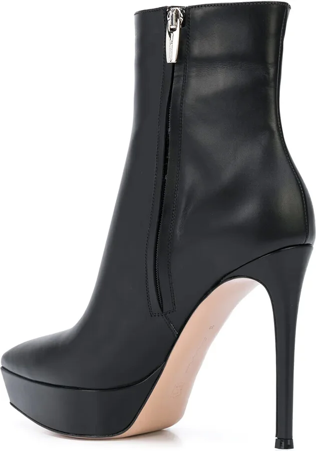 Dasha 115mm platform booties - Image 3