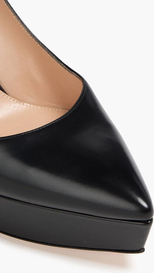 Dasha leather platform pumps - Image 4
