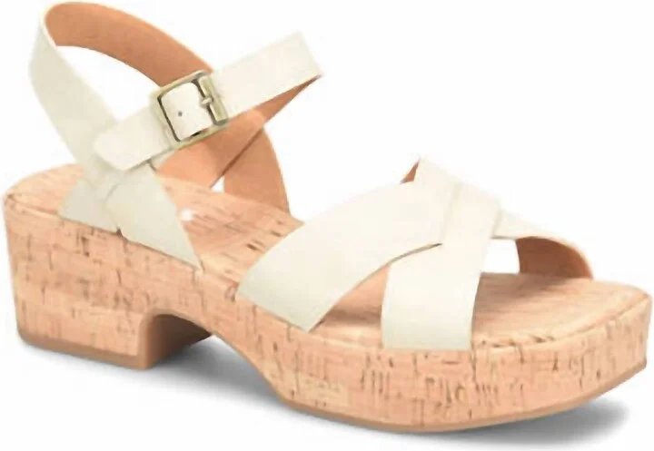 Dasha Sandal In Off White