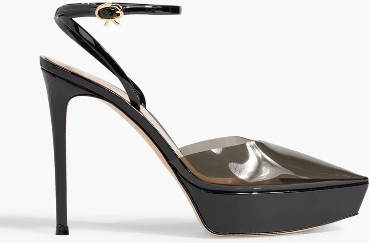 Dashiel PVC and patent-leather pumps