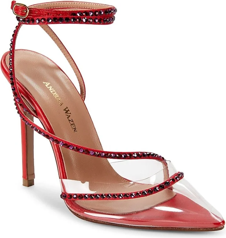 Dassy Sunset Embellished Stiletto Pumps - Image 2