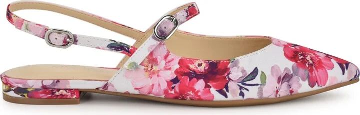 Daved Pointed Toe Slingback Flat - Image 3
