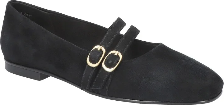 Black Suede Leather