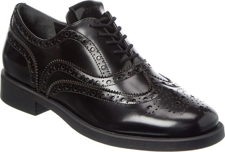 David Leather Flat