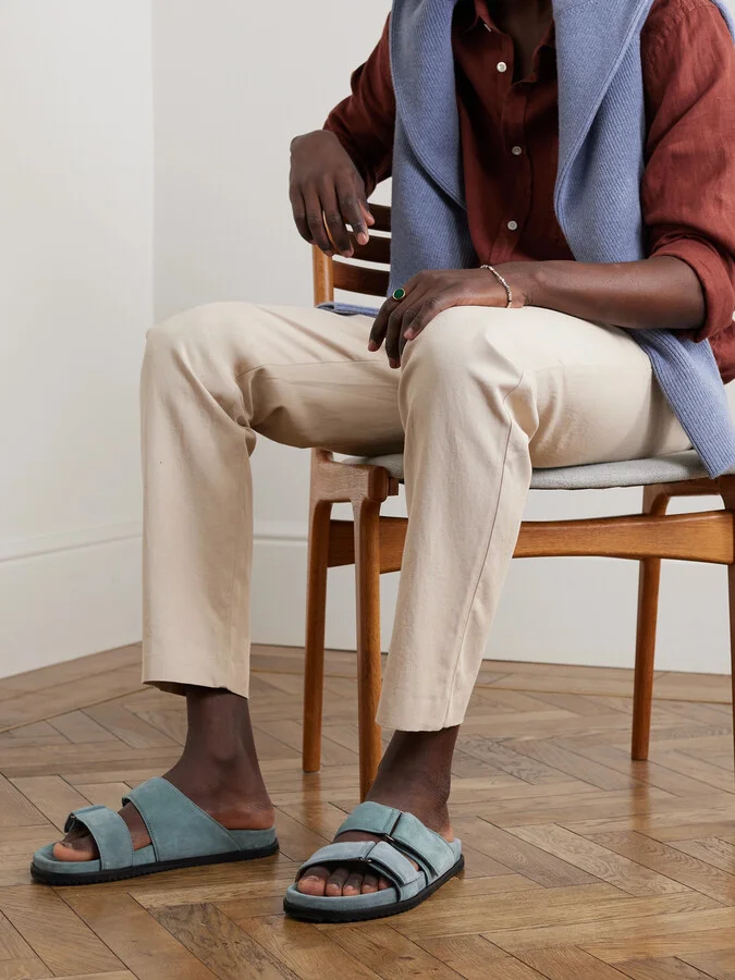 David Regenerated Suede by evolo® Sandals - Image 2