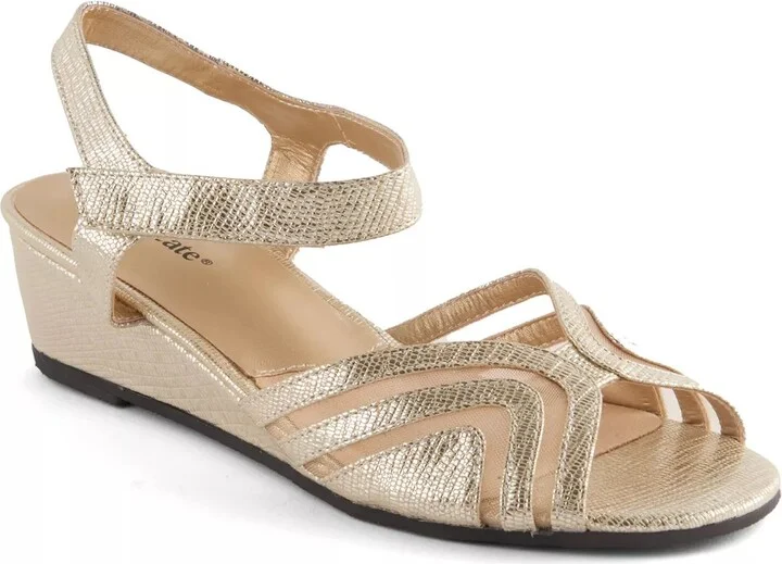 Gold Metallic Snake Print