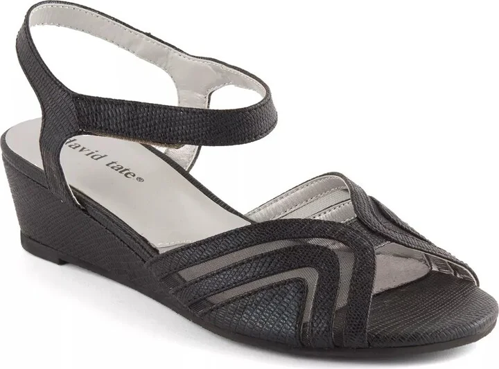 David Tate Abano Wedge Sandal