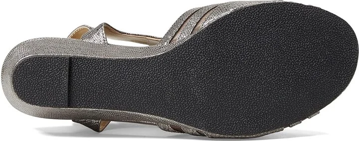 David Tate Admire Women's Shoes Pewter Lizard Print : 7 N (AA), Leather - Image 3