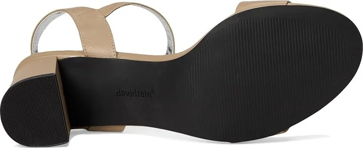 David Tate Ageless Women's Sandals Taupe : 6.5 WW (EE), Leather/Rubber - Image 3