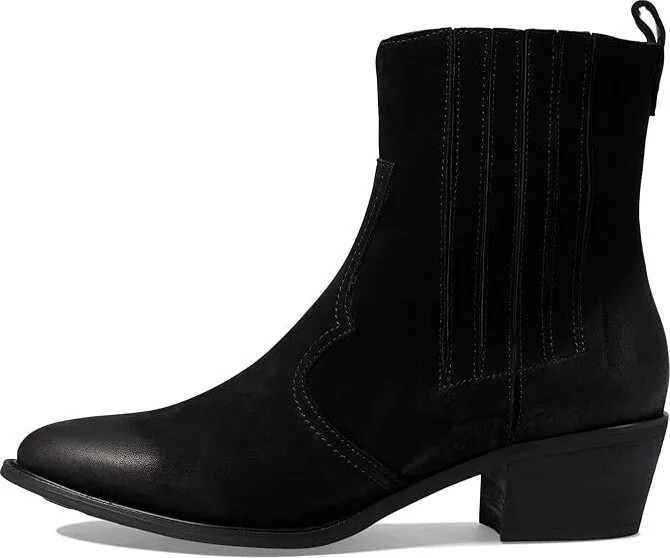 David Tate Basil Women's Boots Black Nubuck Leather : 10 W (D) - Image 5