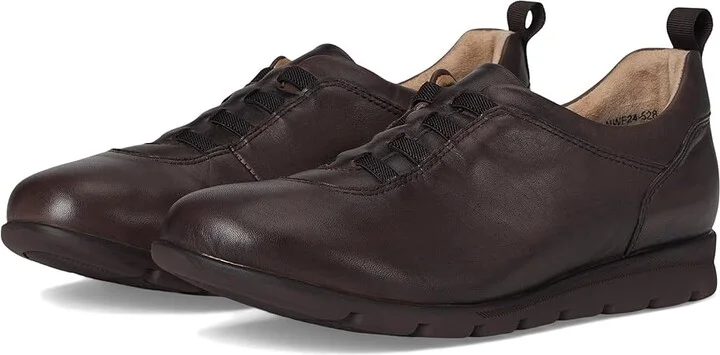 David Tate Bell Women's Flat Shoes Brown : 9.5 WW (EE), Leather