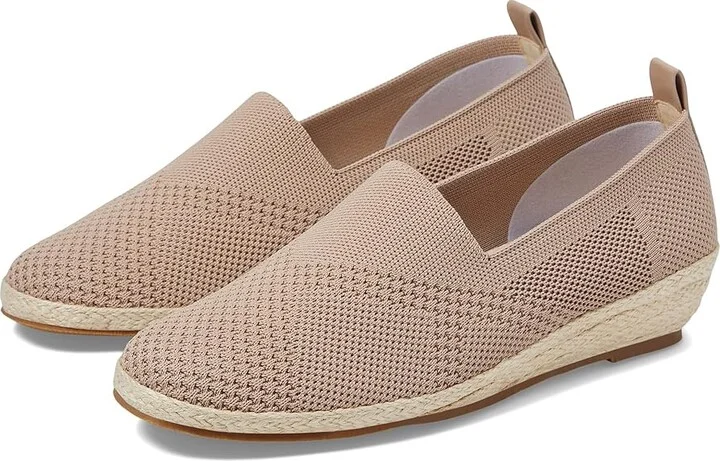 David Tate Bianca High Women's Heels Taupe : 9 M (B), Rubber/Textile