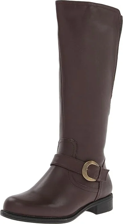 David Tate Branson - Extra Wide Shaft Women's Boots Brown : 5 M (B), Leather - Image 2
