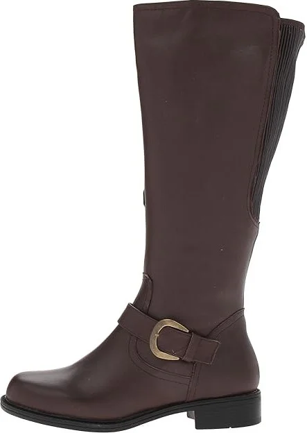 David Tate Branson - Extra Wide Shaft Women's Boots Brown : 5 M (B), Leather - Image 7