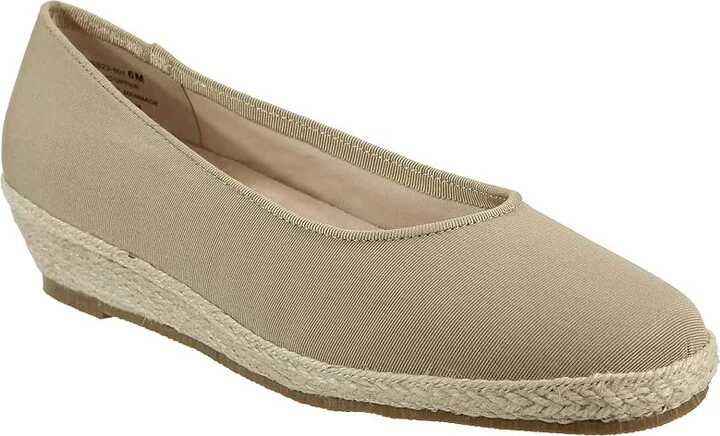 David Tate Chill Women's Shoes Taupe : 7.5 M (B), Textile