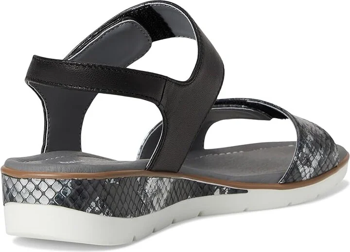 David Tate Civic Women's Sandals Black : 7.5 N (AA), Leather - Image 4
