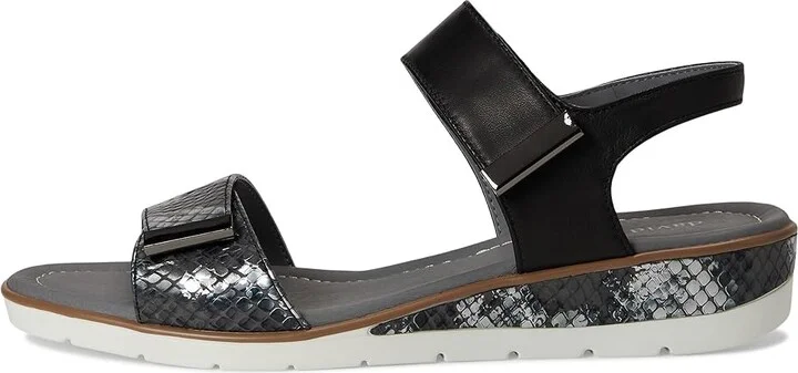 David Tate Civic Women's Sandals Black : 7.5 N (AA), Leather - Image 6