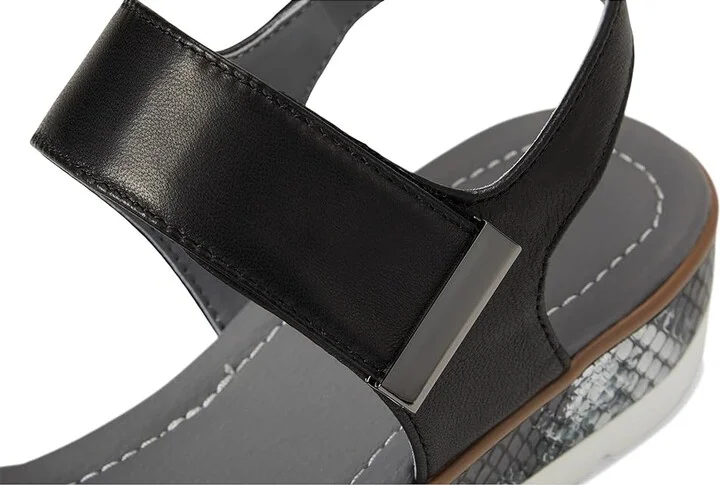 David Tate Civic Women's Sandals Black : 7.5 N (AA), Leather - Image 7