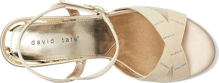 David Tate Cocktail Women's Sandals Black : 7 N (AA), Satin - Image 8