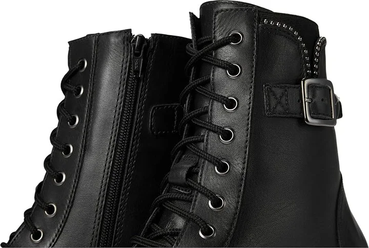 David Tate College Women's Boots Black : 7 W (D), Leather - Image 7