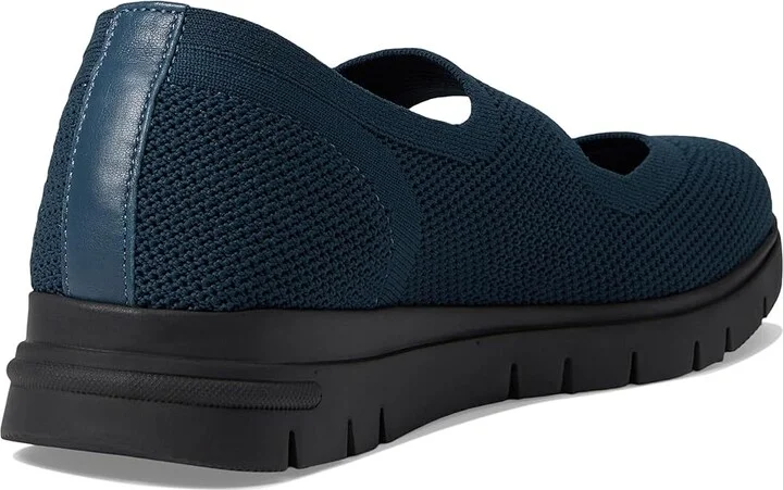 David Tate Comfy Women's Lace-up Boots Navy : 6 W (D), Leather - Image 4
