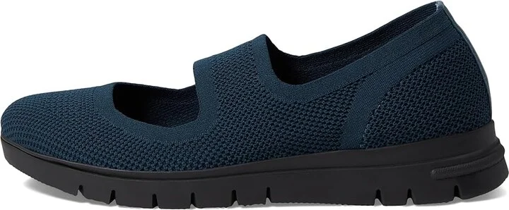 David Tate Comfy Women's Lace-up Boots Navy : 6 W (D), Leather - Image 5