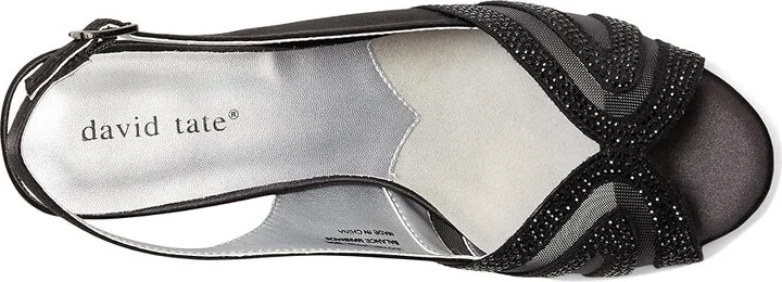David Tate Desire Women's Dress Sandals Black : 9.5 N (AA), Leather/Rubber - Image 2