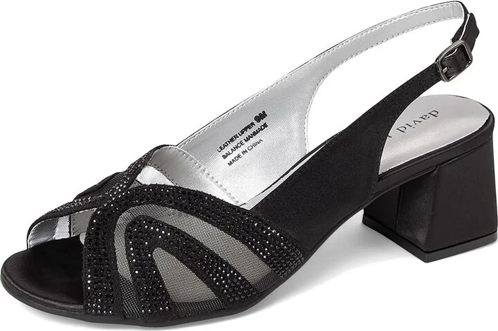 David Tate Desire Women's Dress Sandals Black : 9.5 N (AA), Leather/Rubber - Image 5