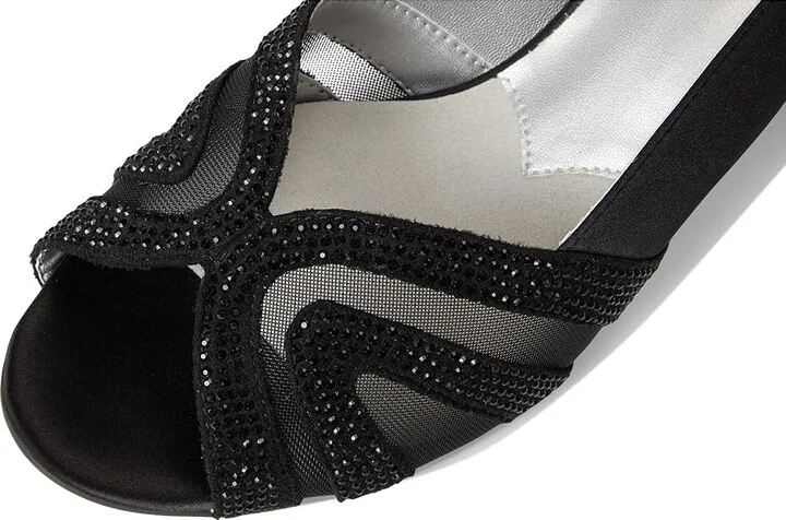 David Tate Desire Women's Dress Sandals Black : 9.5 N (AA), Leather/Rubber - Image 7