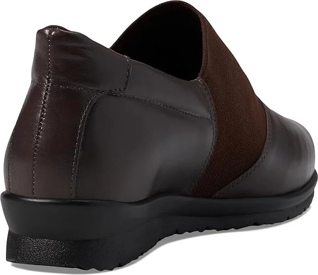 David Tate Dynasty Women's Flat Shoes Brown Calfskin Leather : 9.5 W (D), Cotton/Leather - Image 4