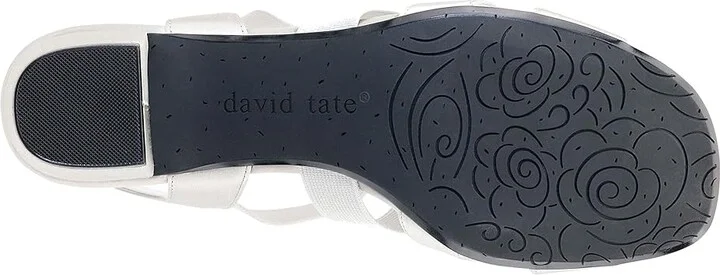 David Tate Eve Women's Shoes Silver Satin : 9 N (AA) - Image 3